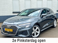 Audi A3 Sportback - 40 TFSIe 3x S Line/Leder/HeadUp/Camera/Dodehoek/Keyless/LED/Adaptive/Parkpilot/Virtual