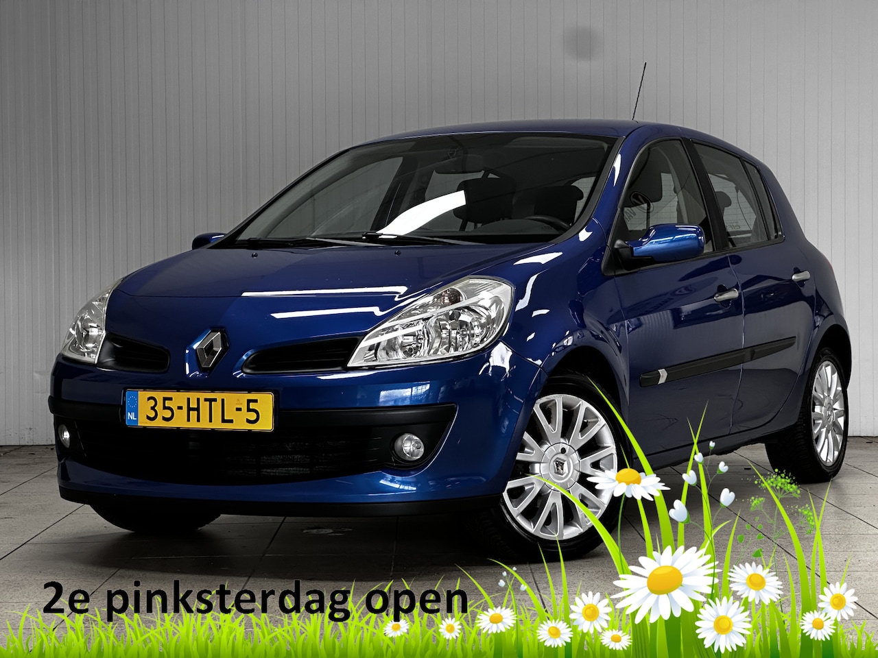 Renault Clio - 1.2-16V Dynamique/ 5-Drs/ 16'' LMV/ Airco/ Cruise/ Elek. pakket/ Isofix/ Radio-CD/ Multi. - AutoWereld.nl