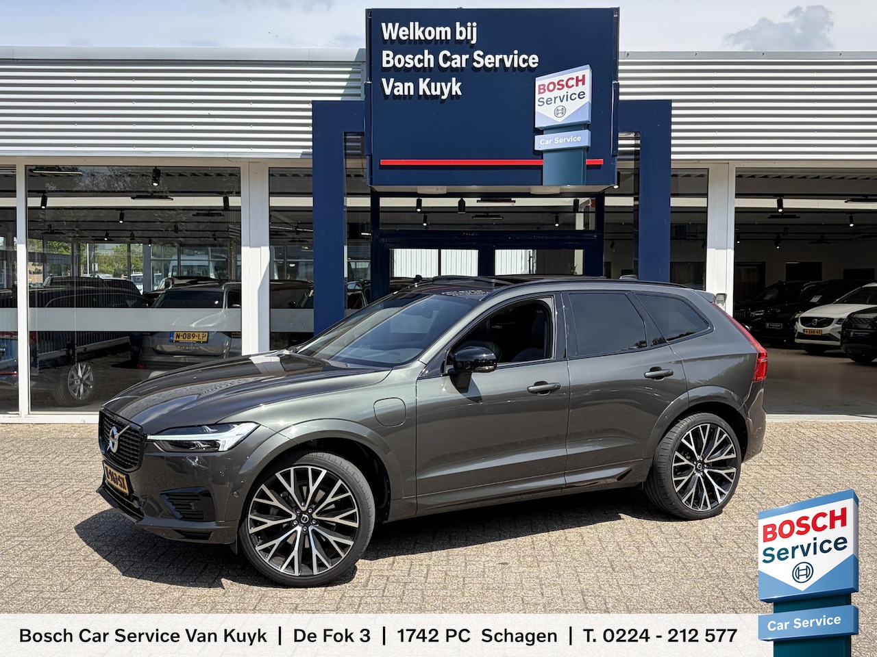 Volvo XC60 - 2.0 Recharge T6 AWD R-Design / Automaat / NL-Auto / Styling-Pack / 22'' LMV / Dealer-Onder - AutoWereld.nl