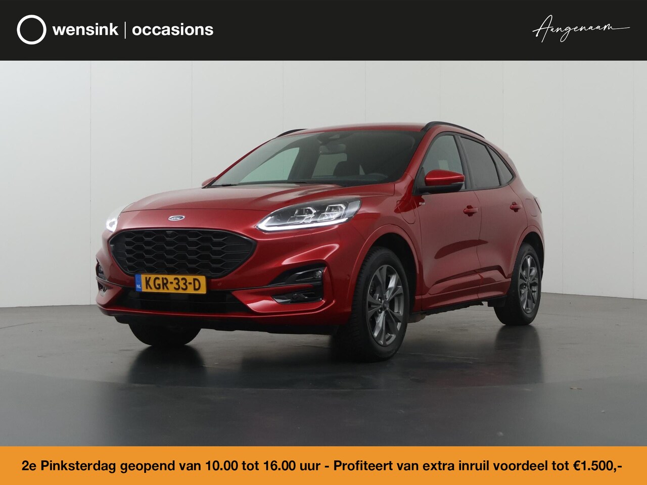 Ford Kuga - 2.5 PHEV ST-Line X | SOH 88,8% | Winterpakket | Cruise Control Adaptief | B&O | Elek. Acht - AutoWereld.nl
