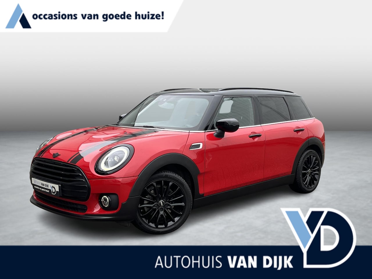 MINI Clubman - 1.5 Cooper Classic | NL Auto/1e Eig./Voll.Historie/Leder/Navi/Camera/Clima/Cruise/Stoelver - AutoWereld.nl