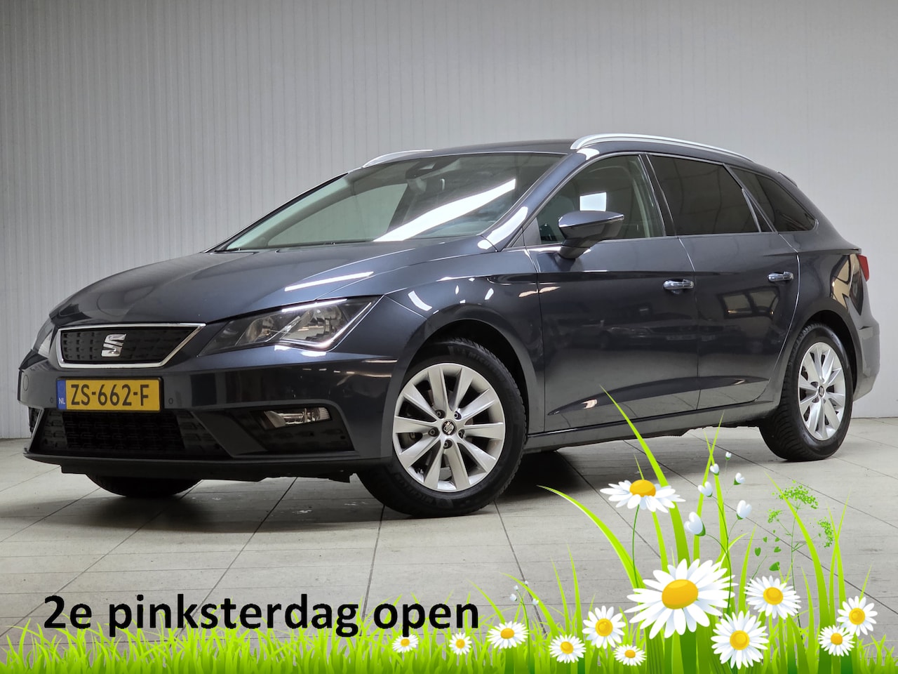 SEAT Leon ST - 1.0 EcoTSI Style Business Intense/ Facelift/ Lane-Assist./ 16'' LMV/ Keyless/ Navi/ Clima/ - AutoWereld.nl
