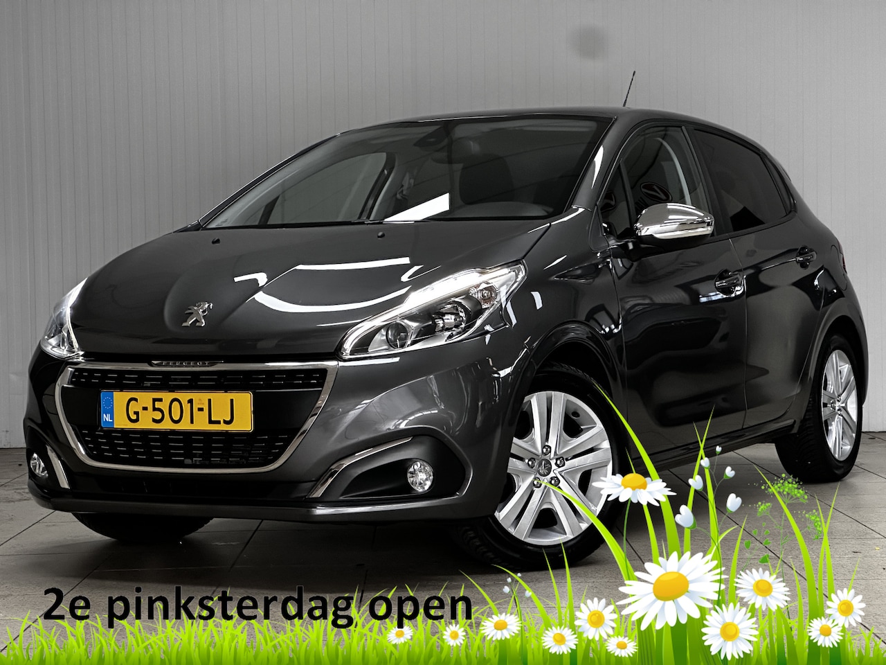 Peugeot 208 - 1.2 PureTech Signature/ Airco!/ Navi/ Bluetooth/Multi.LEDER.Stuur/ Elek.Pakket/ Isofix/ PD - AutoWereld.nl