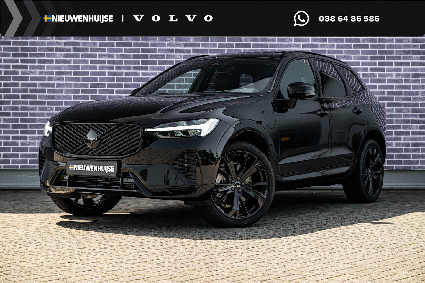 Volvo XC60 - 2.0 T6 Plug-in Hybrid AWD Plus Black Edition | PHEV | Panoramadak | Head-up Display | 360 - AutoWereld.nl