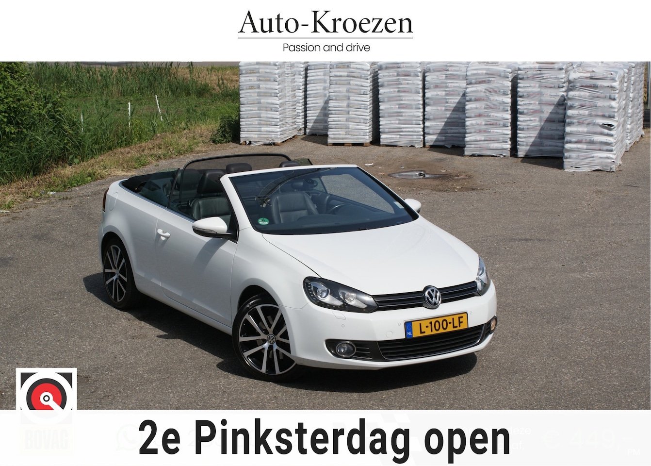 Volkswagen Golf Cabriolet - 1.4 TSI | Led | DSG | Leder | Nette staat | - AutoWereld.nl
