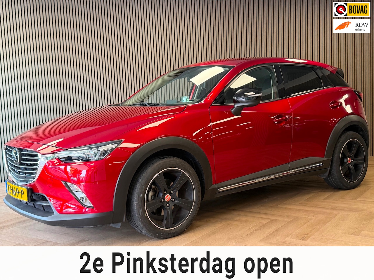Mazda CX-3 - 2.0 SkyActiv-G 120 GT-M AUT NAVI LED HEAD UP ACC CAM CLIMATE CRUISE CONTROL - AutoWereld.nl