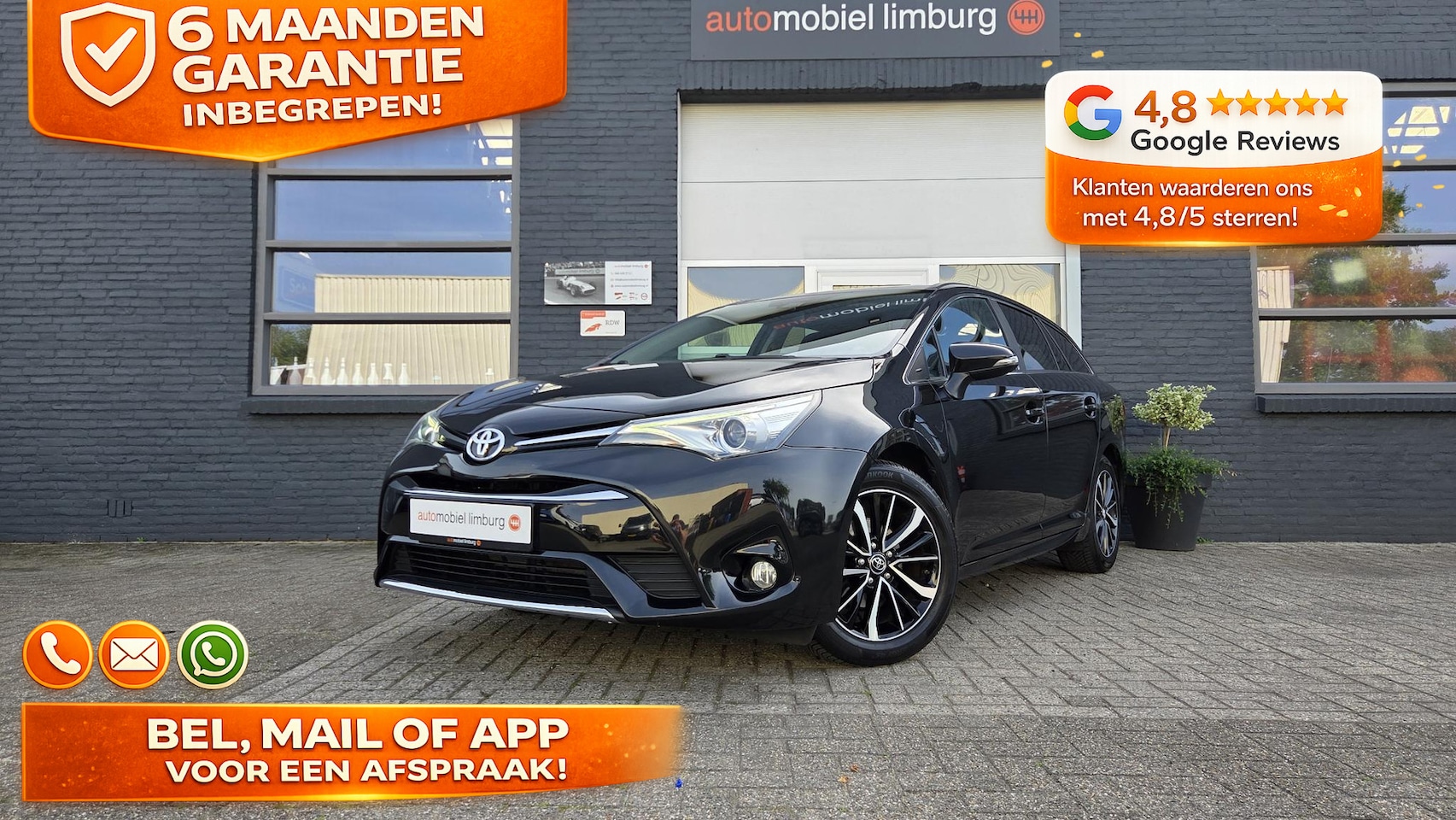 Toyota Avensis Touring Sports - 1.8 VVT-i Team D | AUTOMAAT | 1e EIGENAAR | VOLLEDIGE AANTOONBAAR ONDERHOUDEN - AutoWereld.nl