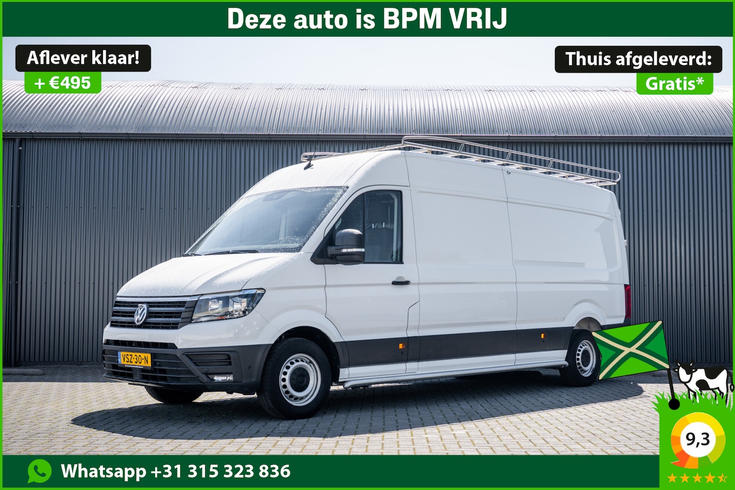 Volkswagen Crafter - 2.0 TDI L4H3 140PK | Cruise | 360° camera | Carplay | PDC | Imperiaal | Trekhaak - AutoWereld.nl