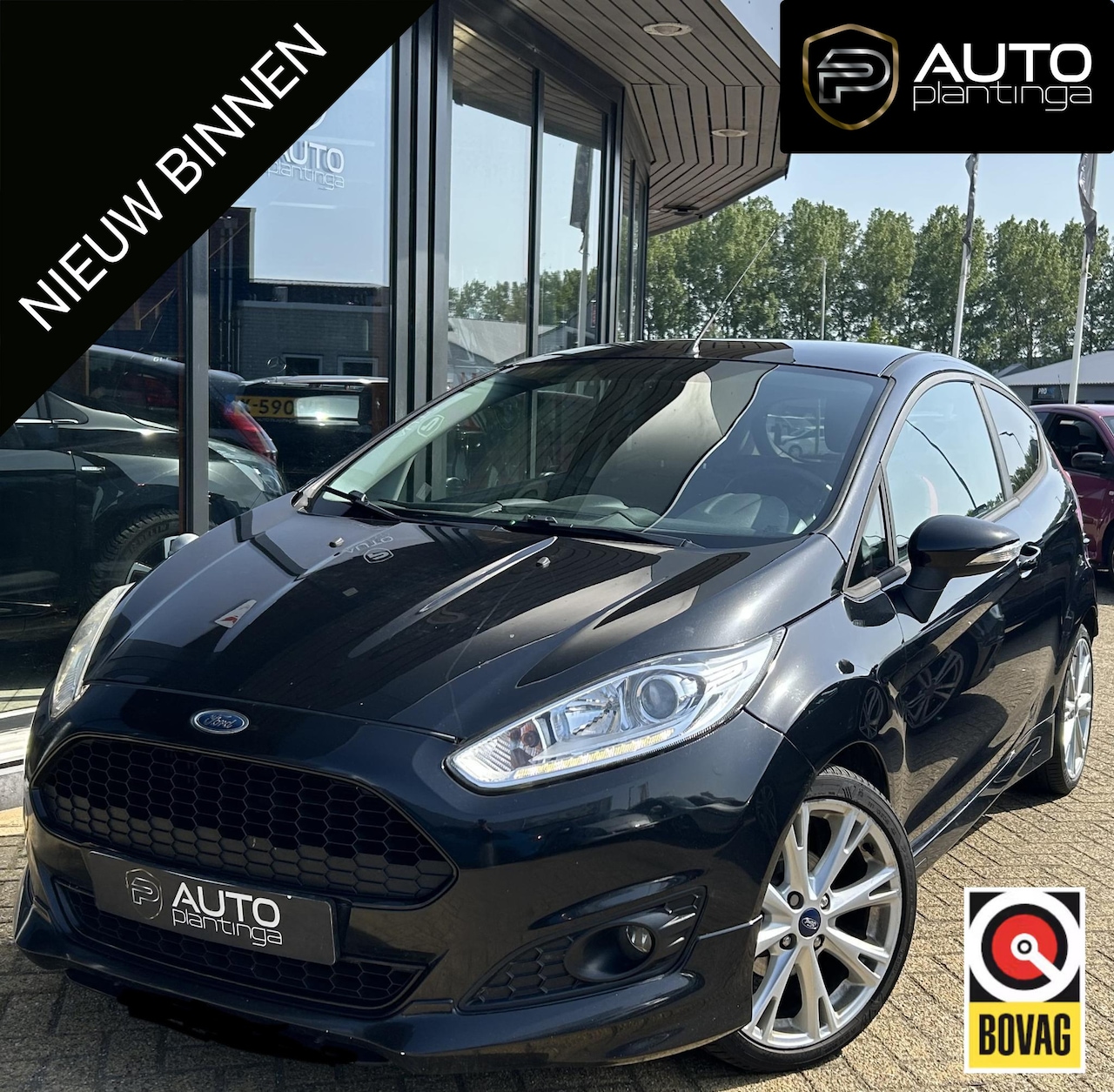 Ford Fiesta - 1.0 EcoBoost Sport 125PK | van de Ford Dealer | Nieuwe APK | Airco | Spoiler | Parkeersens - AutoWereld.nl