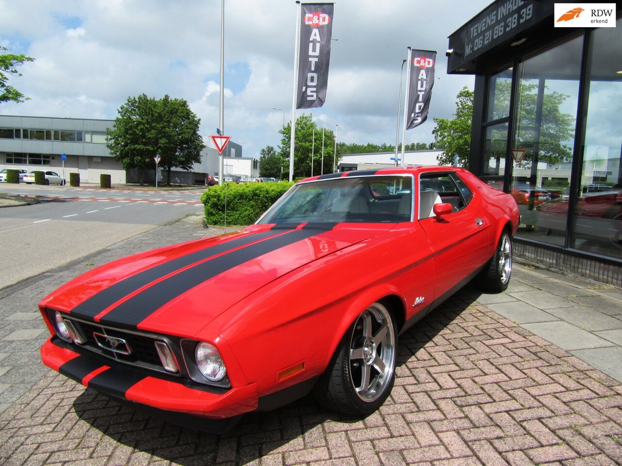 Ford Mustang - 1972 V8 AUT BRUTE SHOWCAR APK BEL VRIJ - AutoWereld.nl