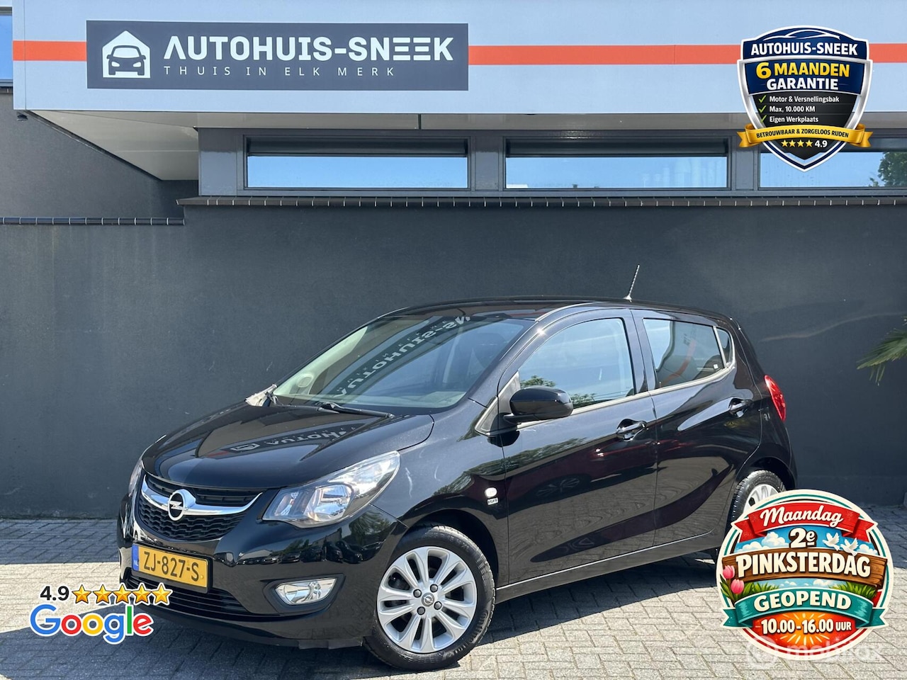 Opel Karl - 1.0 ecoFLEX 120 Jaar Edition |Zuinig |Airco|Cruise - AutoWereld.nl
