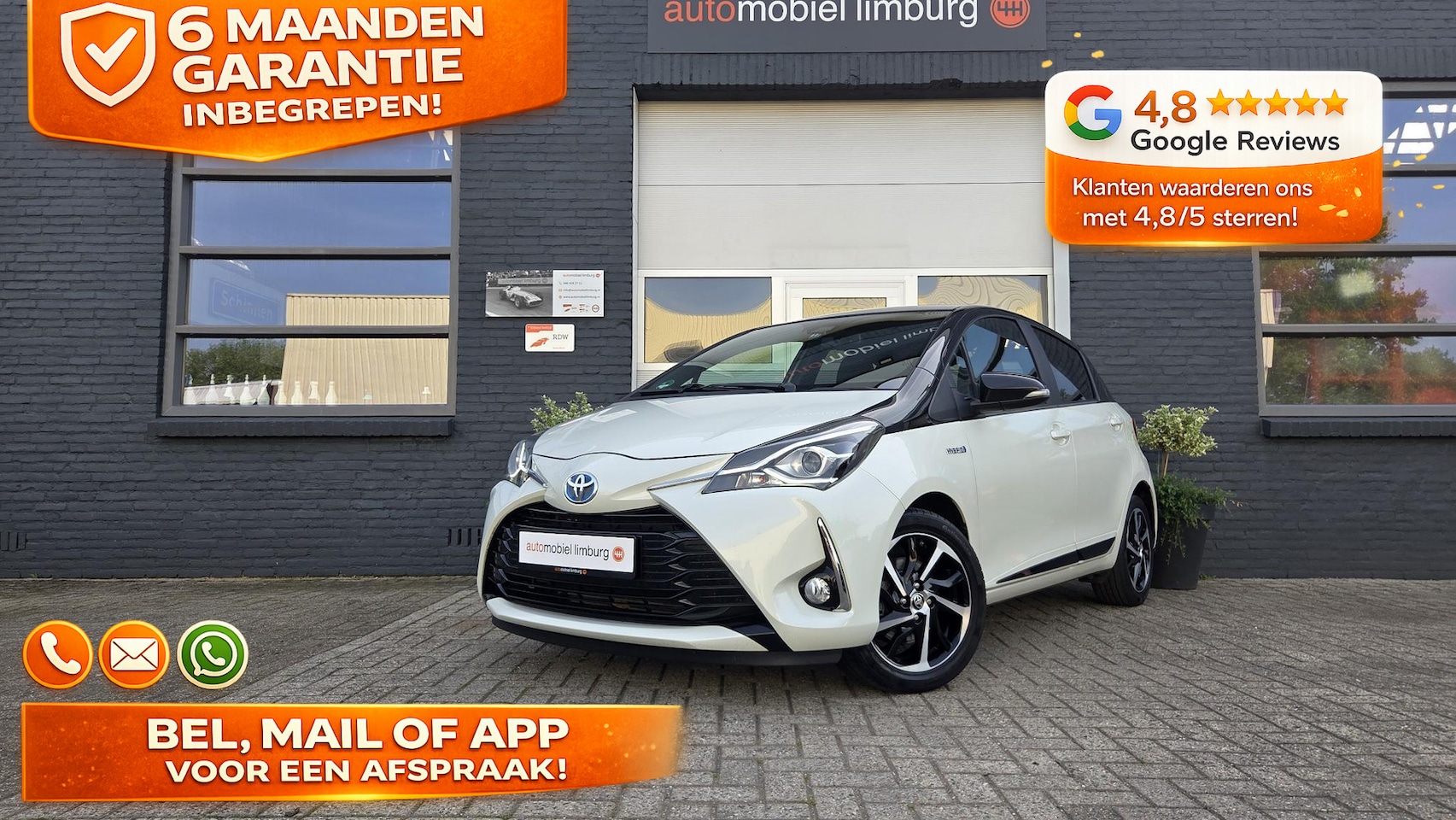 Toyota Yaris - 1.5 Hybrid Style Bi-Tone | AUTOMAAT | Android/CarPlay | TOYOTA DEALER ONDERHOUDEN - AutoWereld.nl
