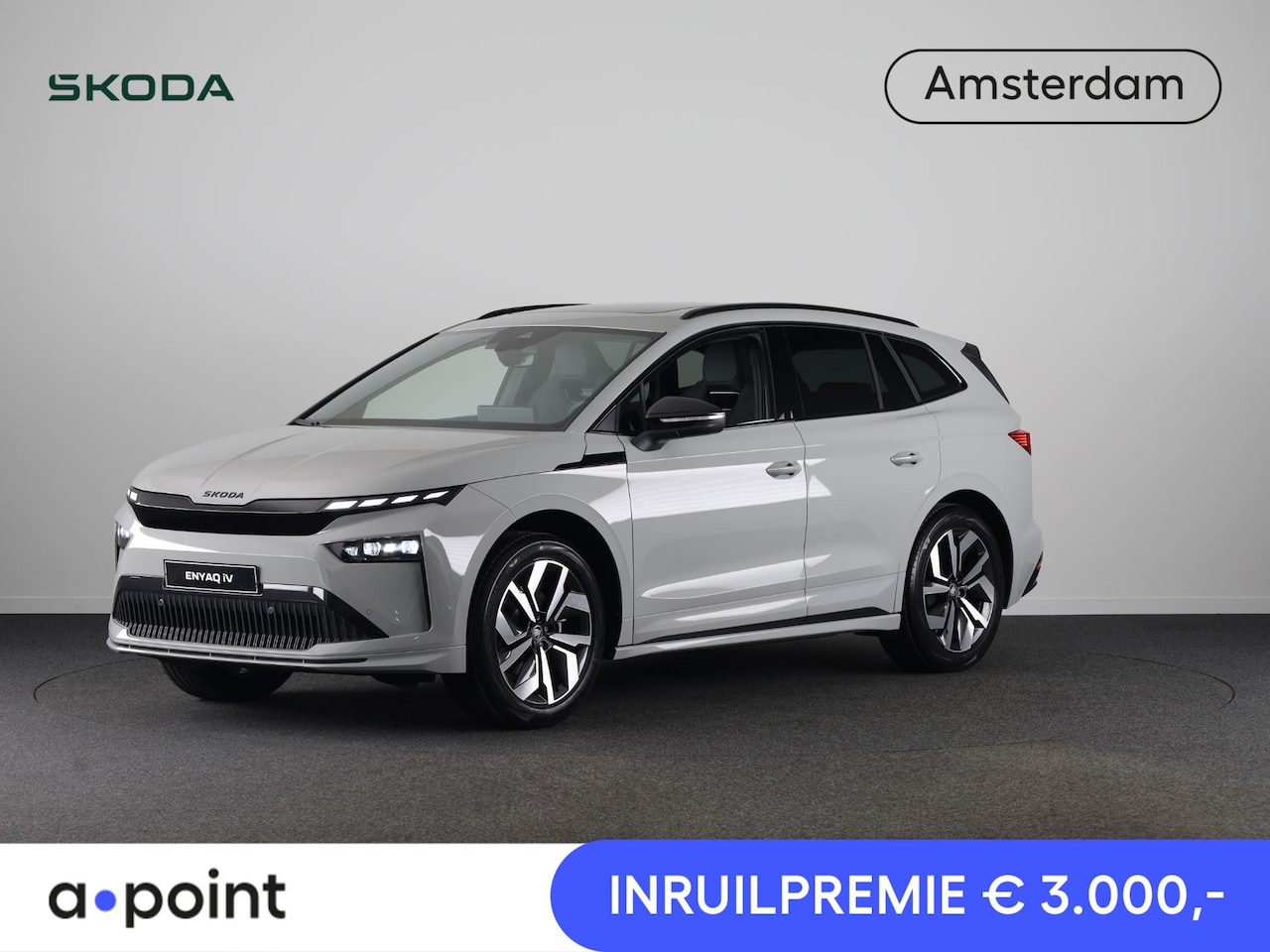 Skoda Enyaq iV - 85 Sportline | Panoramadak | 20 inch | Sportstoelen | Adaptive Cruise | Blind Spot - AutoWereld.nl