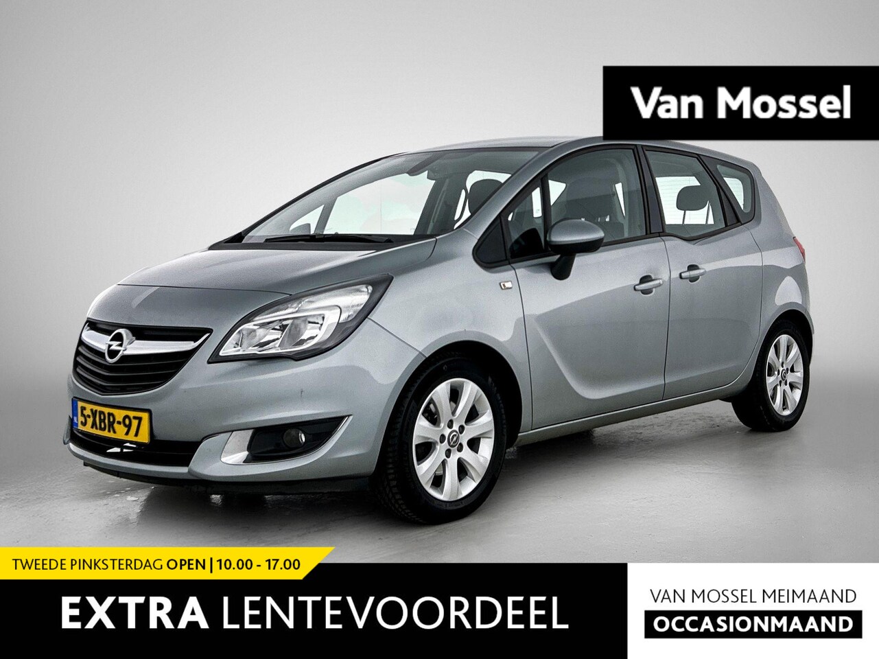 Opel Meriva - 1.4 Turbo Berlin | 120pk | Airco | Hoge Instap | Goed Onderhouden! | Trekhaak | Lichtmetal - AutoWereld.nl