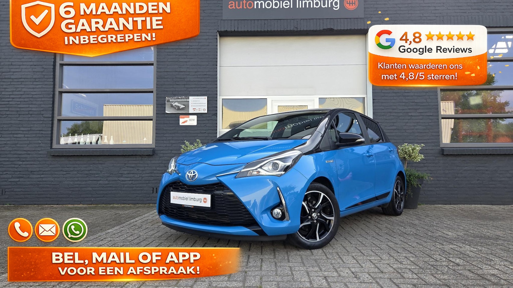 Toyota Yaris - 1.5 Hybrid Splash | AUTOMAAT | PANORAMADAK | DEALER ONDERHOUDEN - AutoWereld.nl
