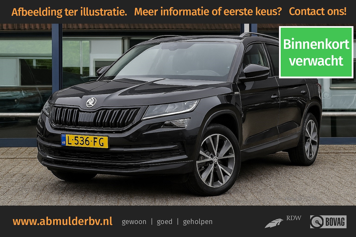 Skoda Kodiaq - 1.5 TSI 150PK Sportline Business DSG Automaat | Org. NL | BOVAG Garantie | Trekhaak | Elec - AutoWereld.nl