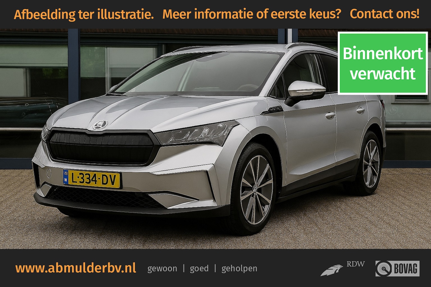 Skoda Enyaq iV - 60 | Org. NL | BOVAG Garantie | Apple Carplay/Android Auto | Warmtepomp | Climate-pakket: - AutoWereld.nl