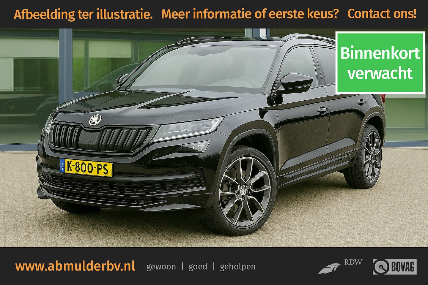 Skoda Kodiaq - 1.5 TSI 150PK Sportline Business DSG Automaat | Org. NL | BOVAG Garantie | Trekhaak | Adap - AutoWereld.nl