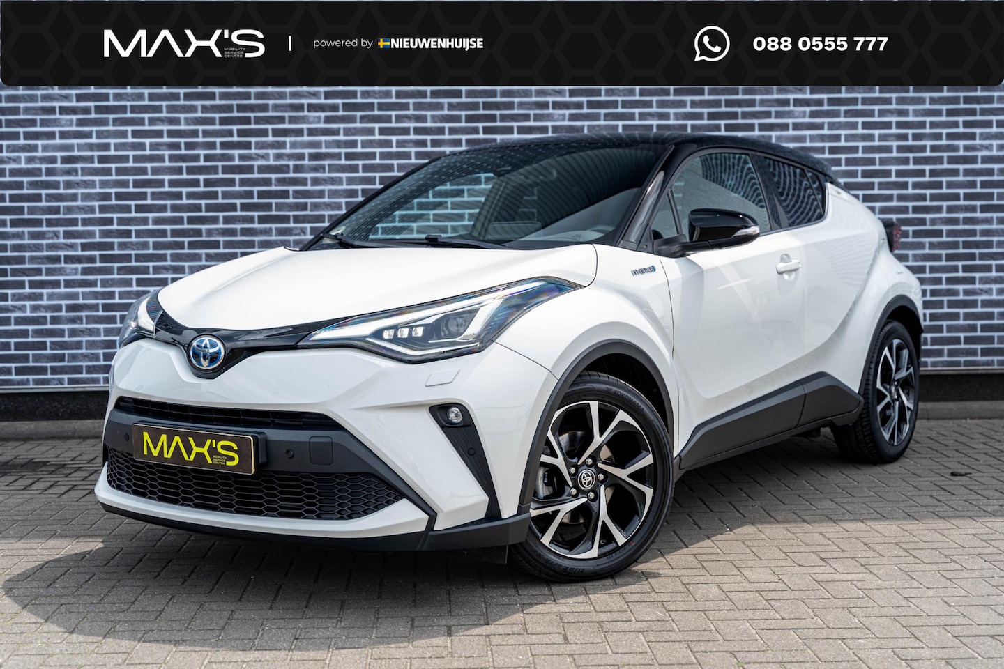 Toyota C-HR - 2.0 Hybrid Executive | Achteruitrijcamera | Parkeersensoren | Stoelverwarming | Trekhaak | - AutoWereld.nl