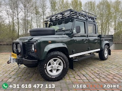 Land Rover Defender 130 - TD5 / Airco / Dubbele Cabine / Grijs kenteken / NL Geleverd