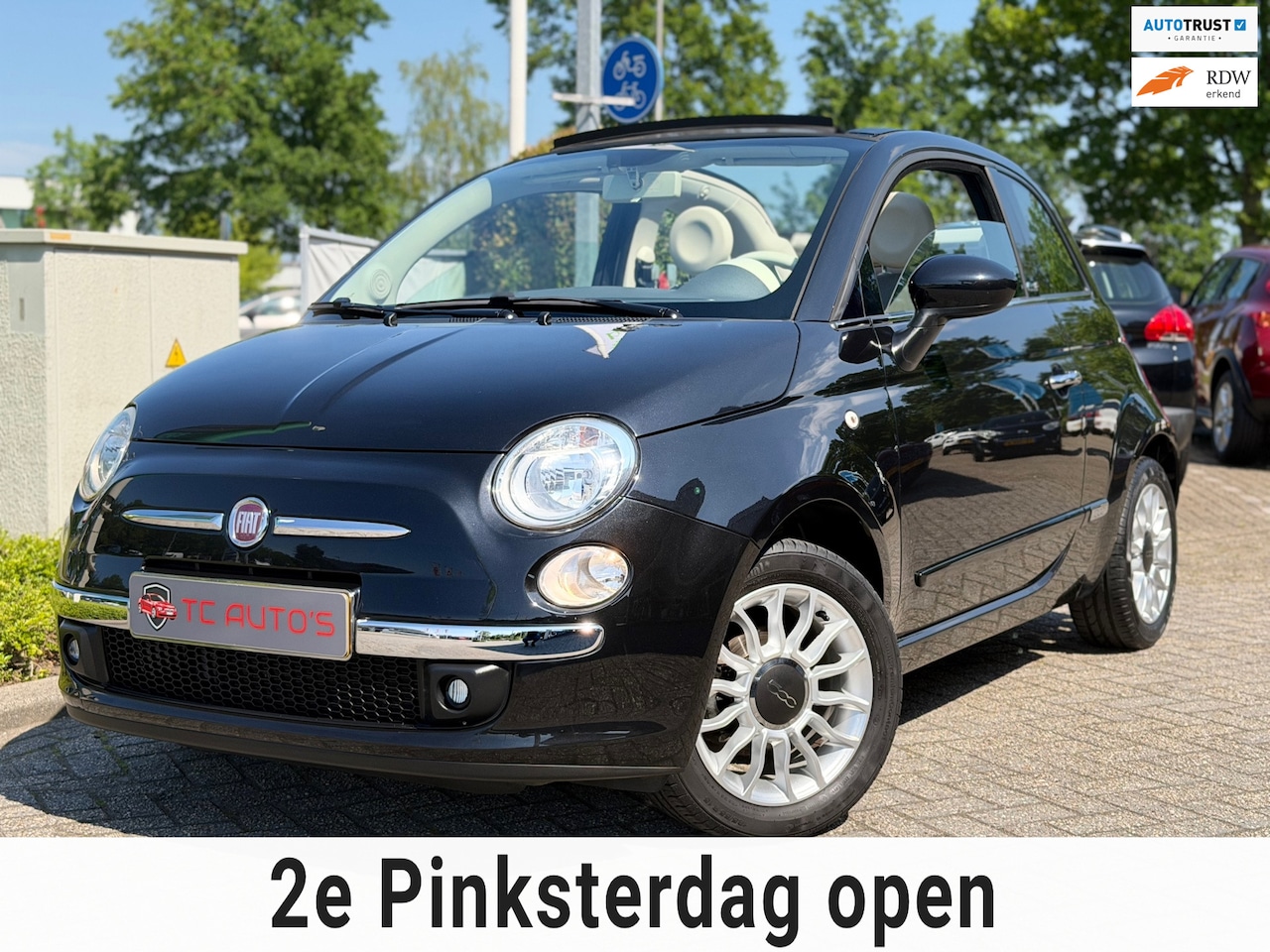 Fiat 500 C - 1.2 Lounge automaat 1e eigenaar 22.000 KM - AutoWereld.nl
