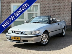 Saab 9-3 Cabrio - 2.3 SE Leder Airco Blauwe kap zeer mooi