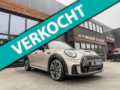 MINI Cooper S - 2.0 John Cooper Works F1 aut/Rooftopgrey/Chester leer brown/Pano/Camera/Vol