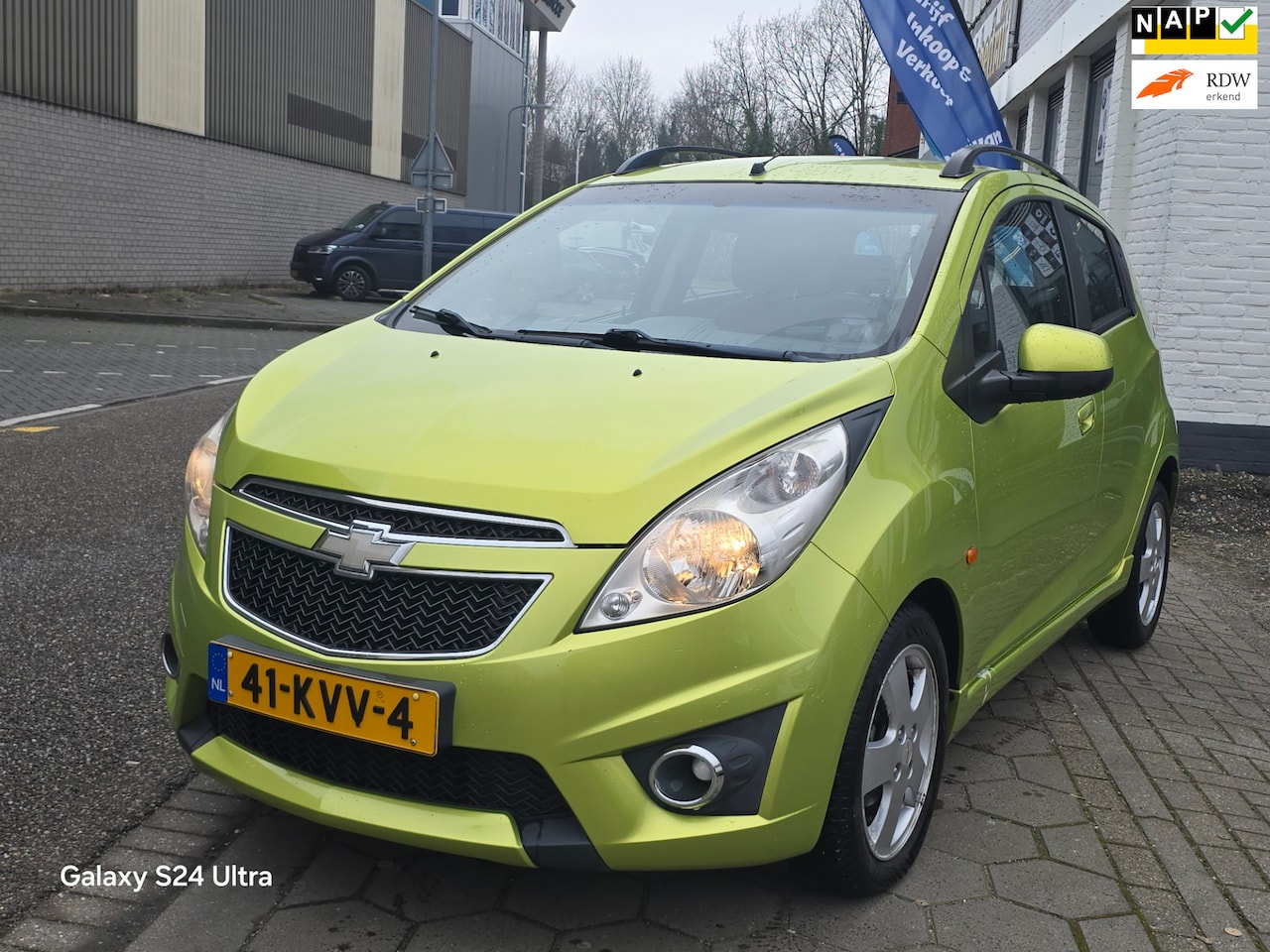 Chevrolet Spark - 1.2 16V LT*2r eigenaar*nap*apk*airco*zeer nette auto*inruil mog!!! - AutoWereld.nl