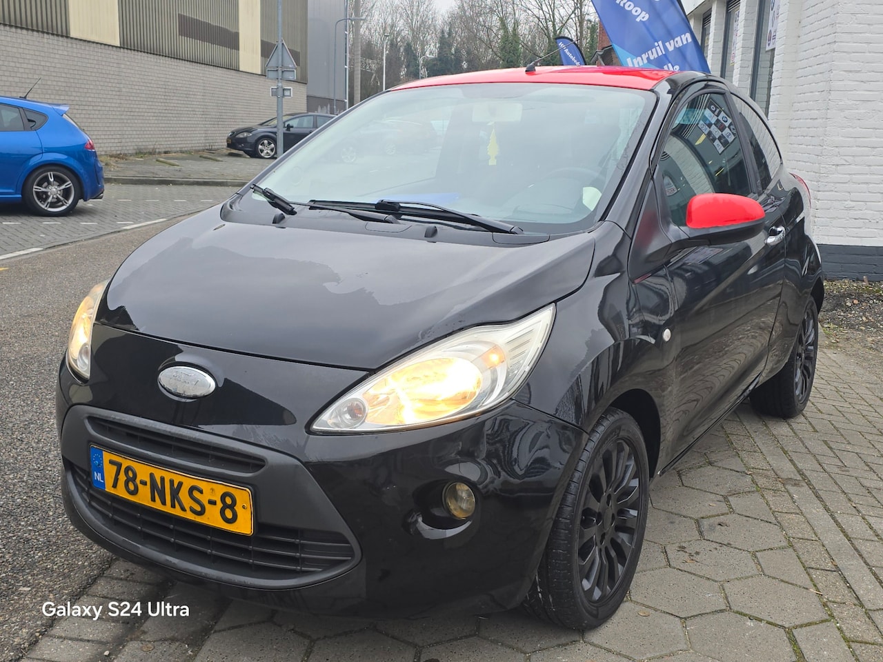 Ford Ka - 1.2 Titanium X*nap*apk*airco*rijd rem schakel zeer goed *inruil mog!!! - AutoWereld.nl