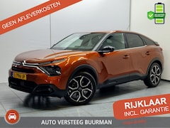 Citroën Ë-C4 - Shine 50 kWh Automaat, Luxe Lederen bekleding, stoelmassage, Stoelverw., Applecarpl./Andr.