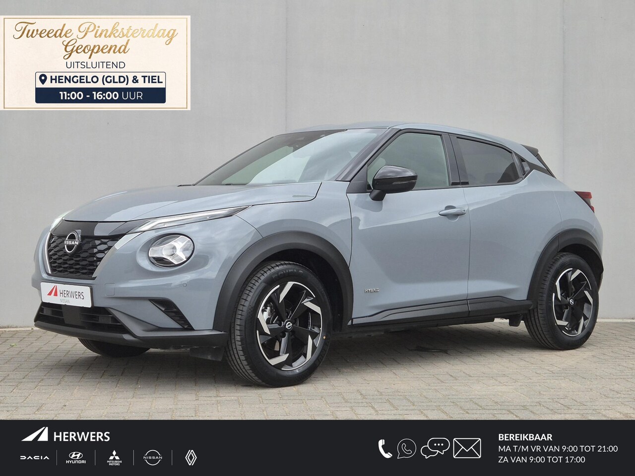 Nissan Juke - 1.6 Hybrid N-Connecta / Navigatie via Apple Carplay of Android Auto / Achteruitrijcamera / - AutoWereld.nl