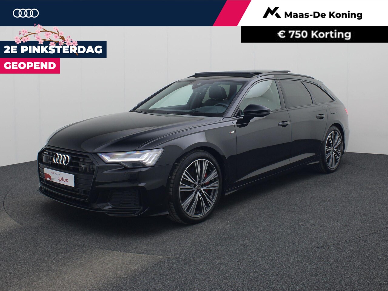 Audi A6 Avant - 55TFSIe 270kW/367PK quattro Pro Line S Competition · Panoramadak · Camera · Apple/Android - AutoWereld.nl
