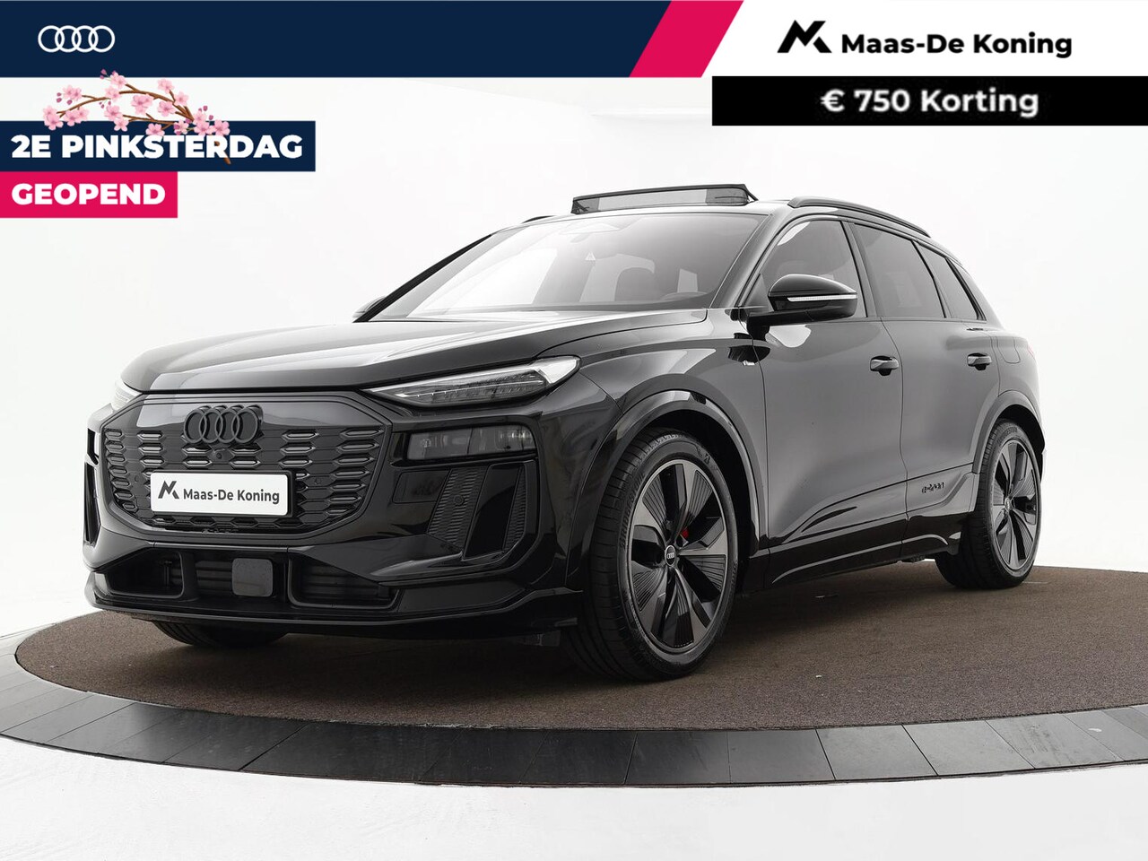 Audi Q6 e-tron - 100kWh 306pk S Edition Performance · 360 Camera · Panoramadak · Luchtvering · B&O Audio · - AutoWereld.nl