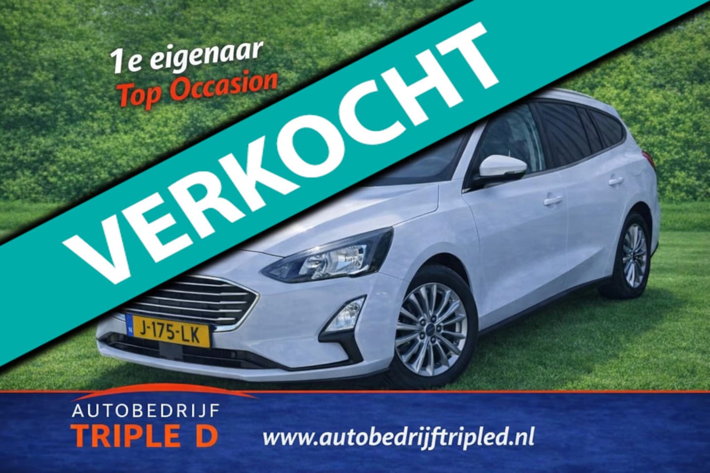 Ford Focus Wagon - 1.0 EcoBoost Hybrid Titanium X Business 1.0 EcoBoost Hybrid Titanium X Business - AutoWereld.nl