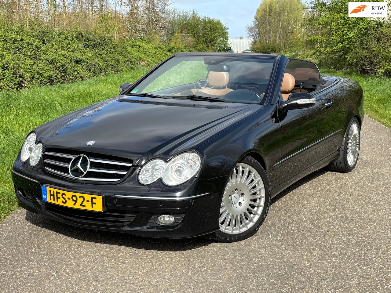 Mercedes-Benz CLK-klasse Cabrio - 350 Avantgarde Aut/Navi/Leder/Pdc/Acc - AutoWereld.nl
