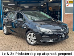 Opel Astra - 1.2 Blitz Edition 2021 ZWART NAVI AIRCO LM NAP