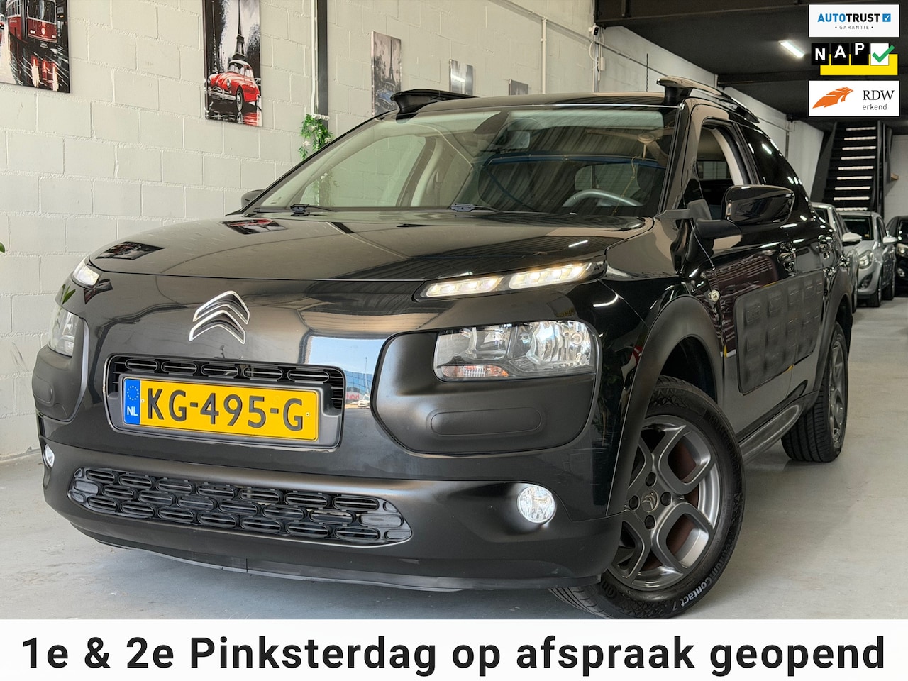 Citroën C4 Cactus - 1.2 PureTech Shine/ nap/ 2e EIG/ dealeronderhouden/ 1jaar apk/ airco/ naci/ pdc/ zeer nett - AutoWereld.nl