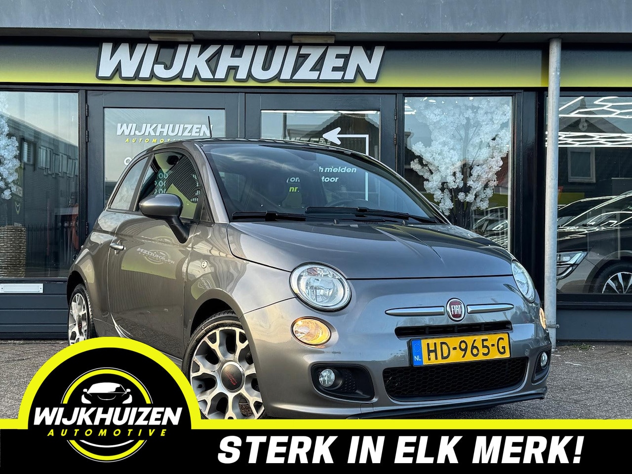 Fiat 500 - 0.9 Turbo 500S met Climate !!! Sport pakket !!! Topstaat !!! - AutoWereld.nl