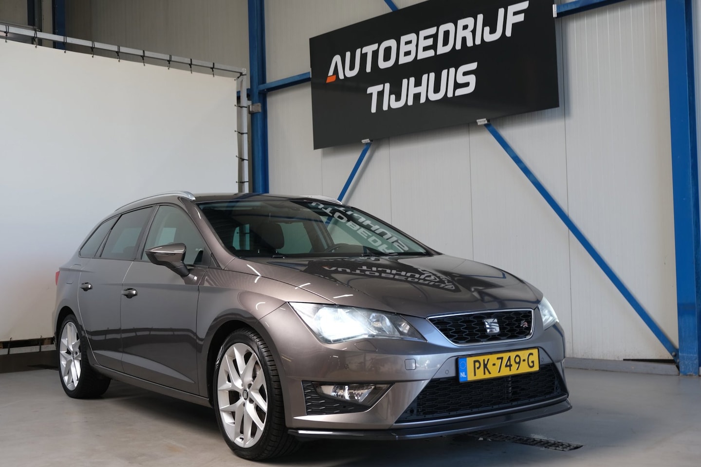 SEAT Leon ST - 1.4 TSI FR Business - Airco, Cruise, Navi, PDC. - AutoWereld.nl