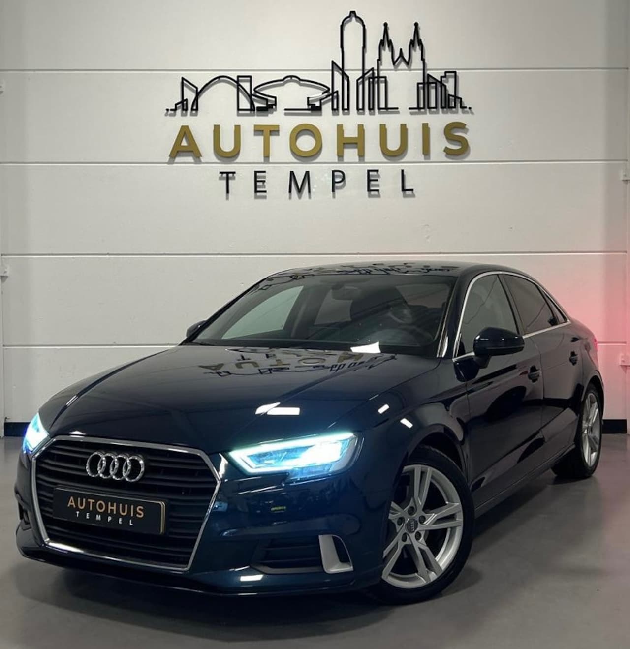 Audi A3 Limousine - 35 TFSI CoD S Line Advance Nap Virtual Airco Climate Led Pdc Cruise - AutoWereld.nl