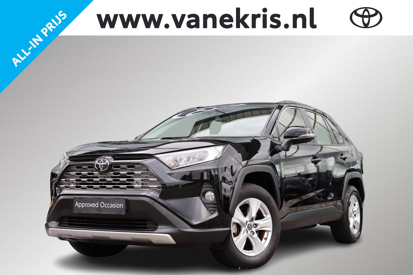 Toyota RAV4 - 2.0 VVT-iE Active 2.0 VVT-iE Active, Trekhaak trekgewicht 2000KG, Parkeercamera, Adaptieve cruise control, s - AutoWereld.nl