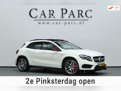 Mercedes-Benz GLA-Klasse - AMG 45 4MATIC Edition 1 LED/PANO/CARPLAY/HALF LEDER+S.VERWARMING/LMV/CAM/CRUISE/12 MND GAR
