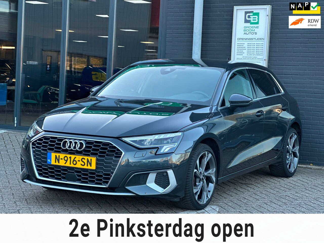 Audi A3 Sportback - 30 TFSI Advanced edition/1STE EIG/APP-CONNECT/LED/NL-AUTO NAP!! - AutoWereld.nl