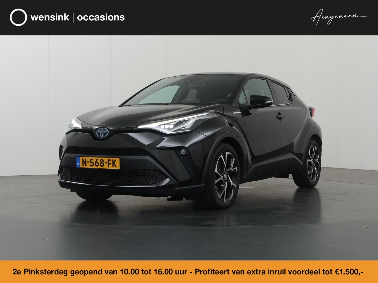 Toyota C-HR - 2.0 Hybrid Style | Trekhaak | LED | Navigatie | Cruise Control | Climate Control | Parkeer - AutoWereld.nl