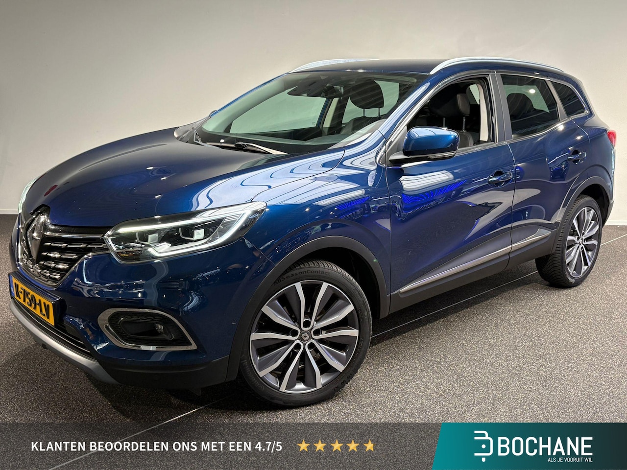 Renault Kadjar - 1.3 TCe Zen | Navigatie | Stoelverwarming | Lederen bekleding | - AutoWereld.nl