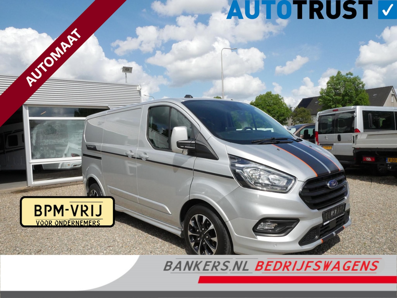 Ford Transit Custom - 2.0 TDCI 185PK, L1H1, Sport, Airco, Automaat - AutoWereld.nl