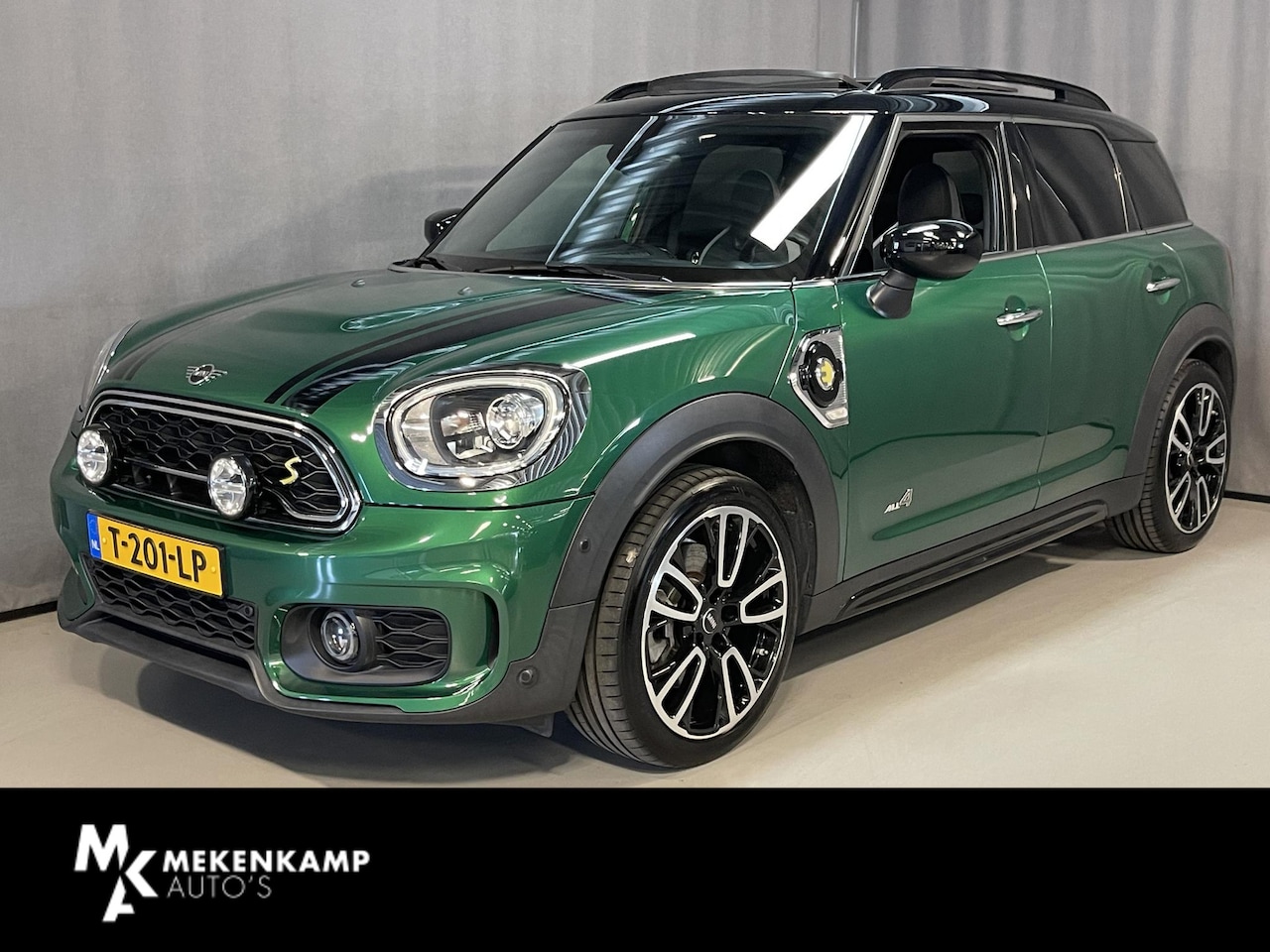 MINI Countryman - Mini 1.5 Cooper S E ALL4 Salt John Cooper Works 19"/Panoramadak/JCW sportstoelen + stoelve - AutoWereld.nl