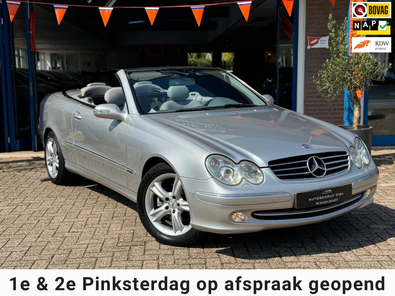 Mercedes-Benz CLK-klasse Cabrio - 240 Elegance 2004 AUT Keyles - AutoWereld.nl