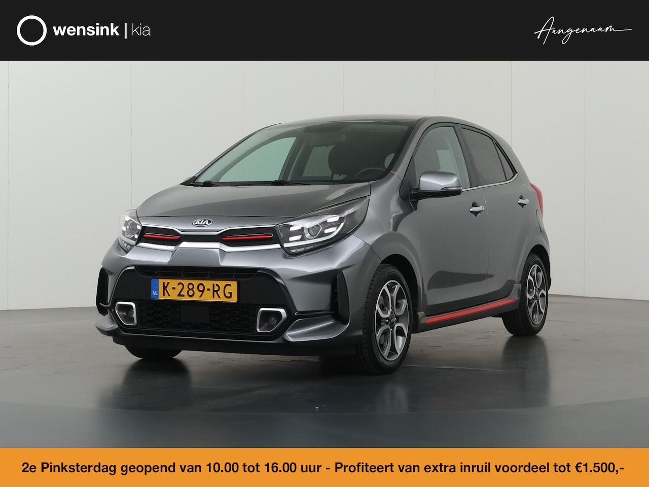 Kia Picanto - 1.0 DPi GT-Line | Navigatie | Parkeercamera | Leder | Apple Carplay/Android Auto | Climate - AutoWereld.nl