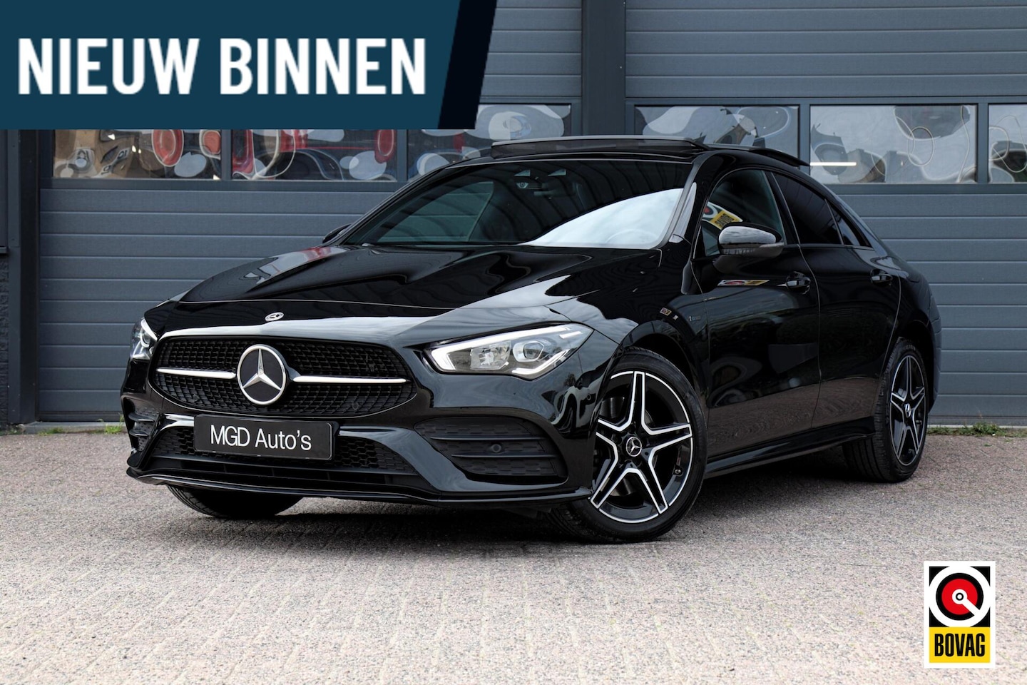 Mercedes-Benz CLA-Klasse - 250e Premium |AMG-PAKKET|LED|PANO|SFEERVERL.|STOELVERW|PDC - AutoWereld.nl